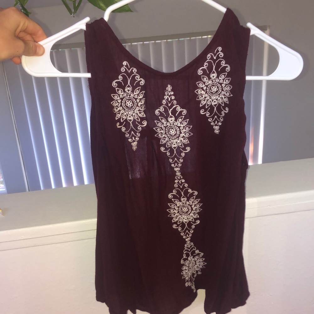 Backless top